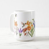 Jardin 😁 tasse à café 15oz (Devant gauche)