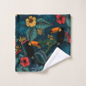 Jardin toucan 2 (Gant de toilette)