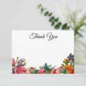 Jardin vintage (personnalisable) Merci (Debout devant)