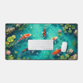 Jardin Zen d'étang à carpes tranquille (Clavier et souris)