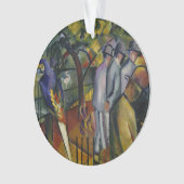 Jardin zoologique I d'August Macke | (devant)