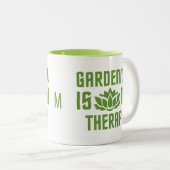 Jardinage de tasses monogrammes personnalisées (Devant droit)