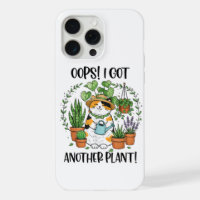 Jardinage Plantation Chat Oups J'Ai Encore Une Pla