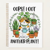 Jardinage Plantation Chat Oups J'ai Encore Une Pla (Devant)