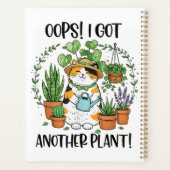Jardinage Plantation Chat Oups J'ai Encore Une Pla (Dos)