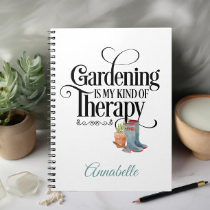 Jardinage thérapie Carnet photo spirale