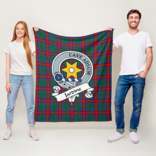 Jardine Clan Badge Schotse Plaid Tartan Fleece Deken