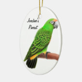 Jardines Parrot  Holiday Ornament (Links)