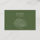 jardinier à domicile, carte de visite de chirurgie (Devant)