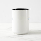 JARDINIER DE COEUR - Mug Noir (Centre)