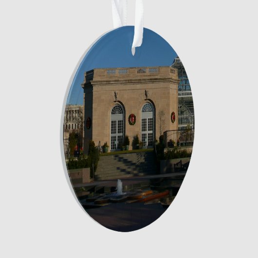 Jardins botaniques à Noël à Washington DC (devant)