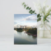 Jardins de la Baie, Singapour - Carte postale (Debout devant)