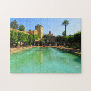 Jardins de l'Alcazarof Cordoue, Espagne - puzzle