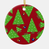 Jardins de Noël et décorations vertes (Devant)