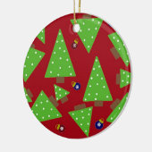 Jardins de Noël et décorations vertes (Gauche)