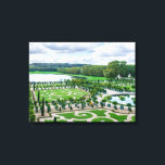 Jardins du château de Versailles vue toile imprimé<br><div class="desc">Une belle vue sur les Jardins du Château de Versailles près de Paris en France imprimée sur une toile.</div>