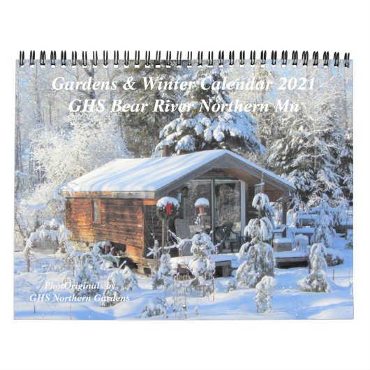 Jardins et hiver à Bear River Calendrier SGH 2021 (Protection)