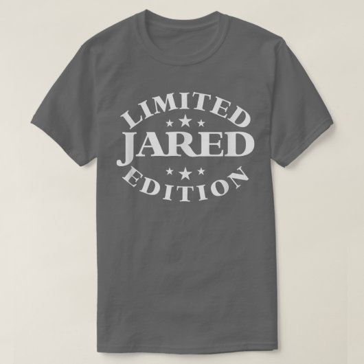 Jared Limited Edition  Funny Personalized Jared  T-shirt (Design voorkant)