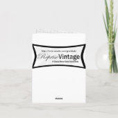  jaren 1940 Mode Kaart (Achterkant)