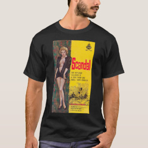 jaren 1960 Softcore Sleaze Paperback Hoesje 33 T-shirt