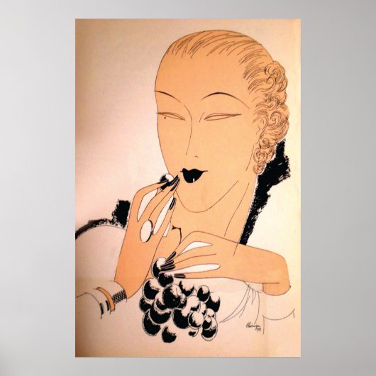 jaren '30 Art Deco Mode Era Poster (Voorkant)