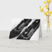 jaren '60 Herbert Levine Heels Greeting of de Kaart (Gele Bloem)