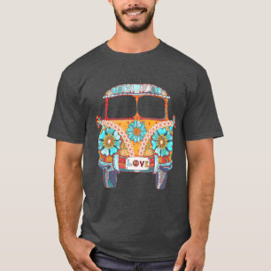 jaren '60 Hippie Micro Bus Van Gift T-shirt