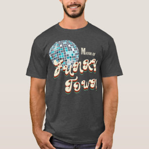 jaren 70 Burgemeester van Funky Town Disco Ball R T-shirt