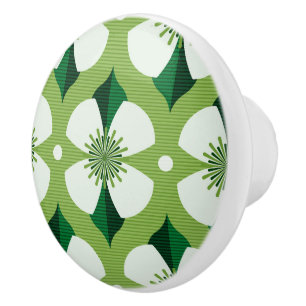 jaren '70 Buttercup Keramische Knop