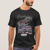 jaren '70, Eldorado, Caddy, Rockabilly, Deville, T T-shirt (Voorkant)