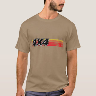 jaren '80, 4x4 t-shirt
