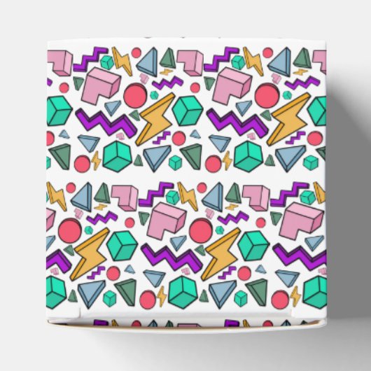 jaren '80 esthetische  retro bedankdoosjes (Bovenkant)