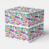 jaren '80 esthetische  retro bedankdoosjes (Achterkant)