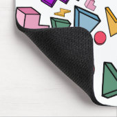 jaren '80 esthetische  retro muismat (Hoek)