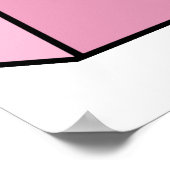 jaren '80 esthetische retro poster (Hoek)