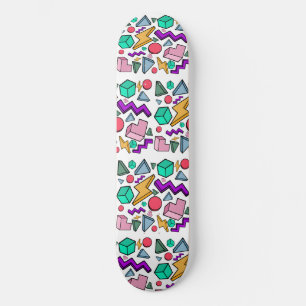 jaren '80 esthetische  retro skateboard