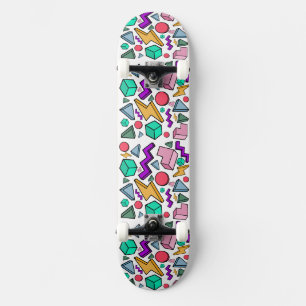 jaren '80 esthetische retro skateboard