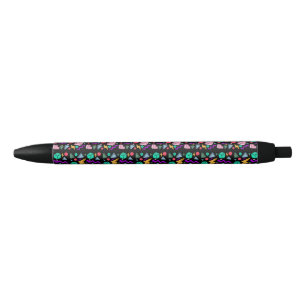 jaren '80 esthetische retro zwarte inkt pen