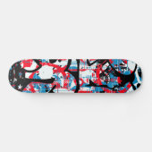 jaren '80 graffiti skateboard (Horizontaal)
