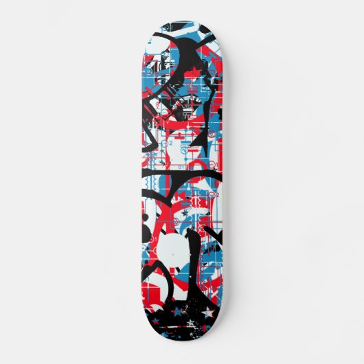 jaren '80 graffiti skateboard (Voorkant)