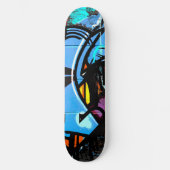 jaren '80 graffiti skateboard (Voorkant)