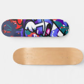 jaren '80 graffiti skateboard (Horizontaal)