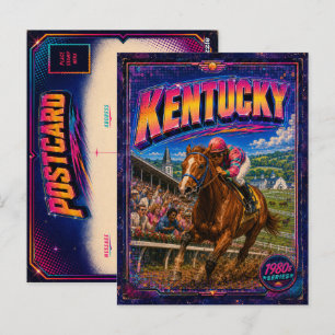 Jaren 80 Kentucky ansichtkaart 80s retro Briefkaart
