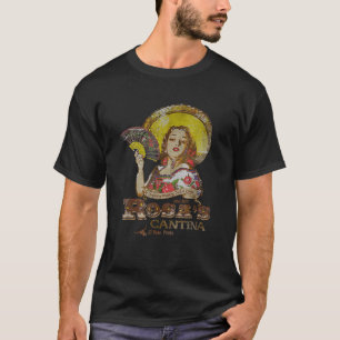  jaren 80 Rosa's Cantina El Paso Texass Westernn T-shirt