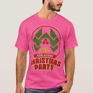  jaren 90 Nakatomi kerstfeest T-shirt