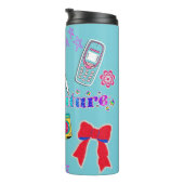 jaren 90 thermosbeker (Geroteerd rechts)