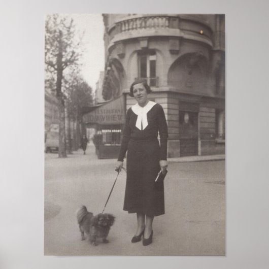 jaren dertig in het poster van Parijs (Voorkant)