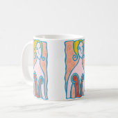 jaren twintig koffiemok (Voorkant links)