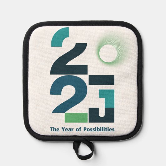 Jaren van mogelijkheden pannenlap (Voorkant)