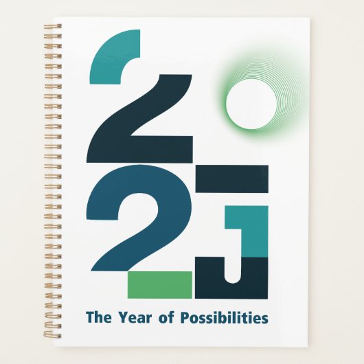 Jaren van mogelijkheden planner (Voorkant)